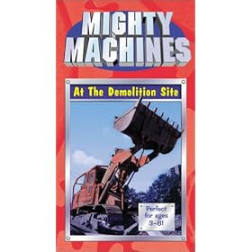Mighty Machines: At The Demolition Site [VHS]