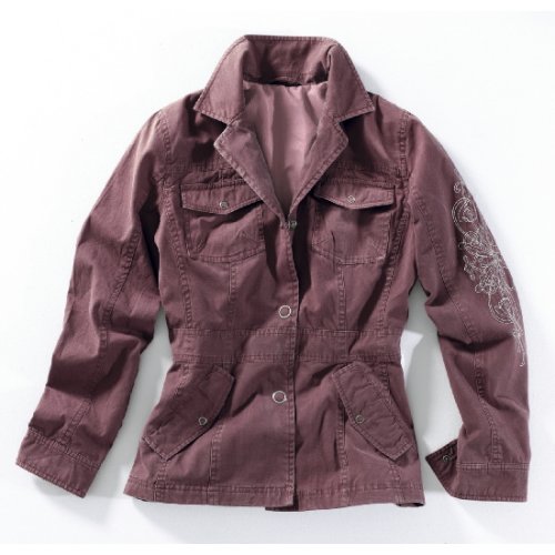 Vacuum Jacke Frauen, braun