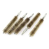 uxcell　チューブブラシ　注ぎ口洗い　　直径　20mm 　スレッド　6mm　5個入り