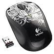 Logitech Wireless Mouse M305 - Dark Fleur