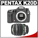 Pentax K20D 14.6MP Digital SLR Camera with Shake Reduction and 18-55mm f/3.5-5.6 AL II Lens