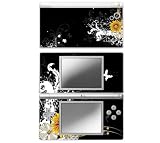 Black Skull Decorative Protector Skin Decal Sticker for Nintendo DS Lite