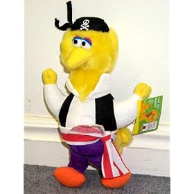 Sesame Street Pirate Captain Big Bird 10