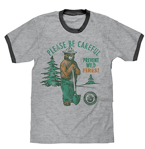 Smokey Bear Prevent Wild Fires Retro Men's T-Shirt
