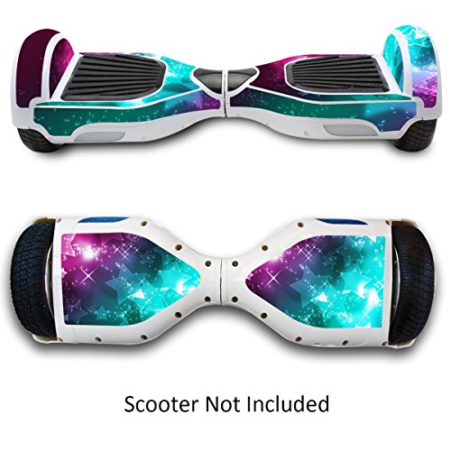 Self-Balancing Scooter Skin Hover Electric Skate Board Sticker Self Balance Motorized Longboard Decal Real Two-Wheel Smart Protective Cover Bluetooth Hover Drifting Boards Vinyl Case Stickers
