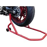 BIKETEK REAR PADDOCK STAND SERIES 2 RED HEAVY DUTY