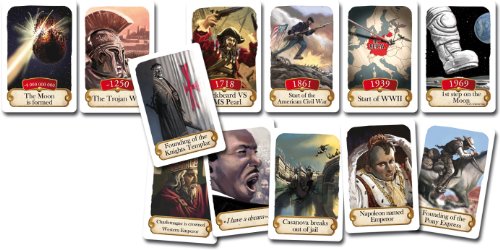 timeline historical events card game , new, free