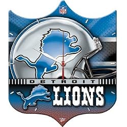 Detroit Lions Wall Clock - High Definition - Football Sports Merchandise