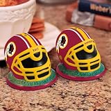Washington Redskins NFL Helmet Salt and Pepper Shakers (3" Tall)