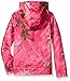 Carhartt Girls' Pink Camo Zip Sweatshirt