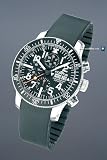 Fortis B-42 MarineMaster Chrono Rubber 42mm Watch - Black, Rubber
Strap 638.10.41R