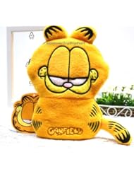 Garfield Pencil Cosmetic Pouch Samsung Galaxy Note 1/2 S4 S3 S III iPhone 4S/5 HTC iPod Touch Digital Camera Case Bag Purse Yellow