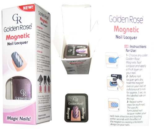 Golden Rose Magnetic Nagellack 11 ml ( Linien )+ Magnet 01 Preisvergleich