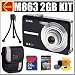 Kodak Easyshare M863 8.2MP Digital Camera (Black) + 2GB Accessoy Kit