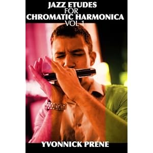 Jazz Etudes for Chromatic Harmonica: Jazz Improvisation Method + 8 Etudes + 40 Exercises + Audio Examples