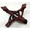 Abalone Shell Stand - Tripod 6"