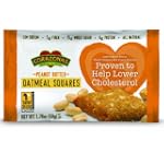 Corazonas Oatmeal Squares, Peanut Butter, 1.76-Ounce Bars (Pack of 12)