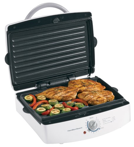 Hamilton Beach 25327 Indoor Grill with Removable Grids