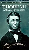Thoreau: A Book of Quotations (Dover Thrift Editions)