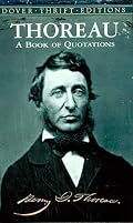 Thoreau: A Book of Quotations (Dover Thrift Editions)