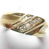 14K Man's Diamond Ring