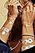 Flash Tattoos - Chloe - Authentic Metallic Temporary Tattoos