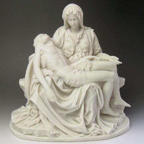 Michelangelo's Pieta Statue Sculpture Madonna Jesus coconuas224