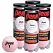 Sporting Goods : Penn 4 Can Pack Pink Tennis Balls