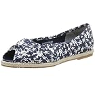 Not Rated Women's Miss Skully Open Toe Flat