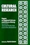 Cultural Research: Papers on Regional Cultures and Culture-Mixing