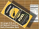 Bloomsberry Broomstick Fuel  Halloween Dark Chocolate - Ten 3.5 oz. Bars