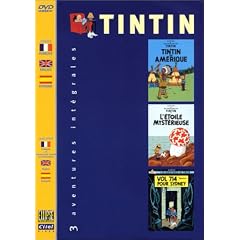 Les Aventures de Tintin : Tintin en Am�rique / L'Etoile myst�rieuse / Vol 714 pour Sidney