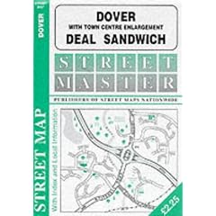 Dover, Deal, Sandwich (Streetmaster Street Maps)