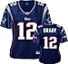 Tom Brady Reebok Navy Premier New England Patriots Women's Jersey - Large