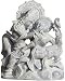 Lord Krishna and Radha Stone Carving 4.5 x 2 x 5.5 inches (sos049)