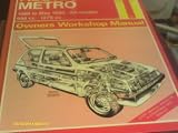 Austin, MG Metro, 1980-90 Owners Workshop Manual