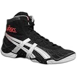 ASICS Men's Dan Gable Ultimate™ ( sz. 06.0, Black/Quicksilver/Red )