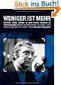 Weniger ist mehr. Kleines Handbuch f�r Filmschauspieler
