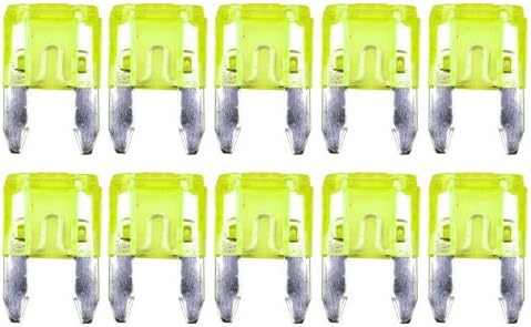 Car Truck Motorcycle Fuses 20A 10pcs Auto cuspate blade fuse