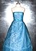 Light Blue Organza Silver Stars Frozen Inspired - 1 Yard