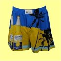 Brand New Corona Extra Beer Mens Boxer Shorts - Blue/Yellow