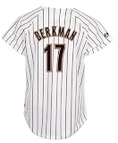 Lance Berkman Houston Astros Women's White Replica Jersey (X-Large)