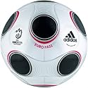 adidas Outdoorball EURO 08 Matchball - metallic white/black/chrome