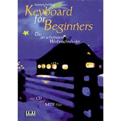 Keyboard for Beginners, m. je 1 CD-Audio, Die zwanzig sch�nsten Weihnachtslieder, m. CD-Audio u. Diskette (3 1/2 Zoll)