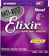 Elixir 80/20 Bronze Acoustic Polyweb w/Anti Rust Light