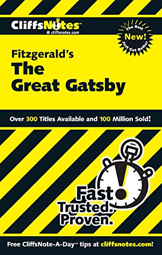 CliffsNotes on Fitzgerald's The Great Gatsby (Cliffsnotes Literature Guides), by Kate Maurer CliffsNotes on Fitzgerald's The Great Gatsby (Cliffsnotes Literature Guides), by Kate Maurer