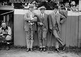 1908 WALL STREET STOCK BROKERS NEW YORK BALL GAME PHOTO 16" x 20" Studio Metal Framing