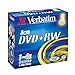 Verbatim 43565 8CM DVD+RW 4x 1.4GB Mini Slim Jewel case 5pk