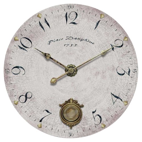Infinity Instruments Place Dauphine Wall Clock