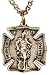 maltese1  - Pewter St Florian Maltese Cross Medal27 endless stainless
